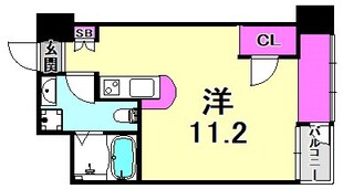 シャンブルクイセの物件間取画像